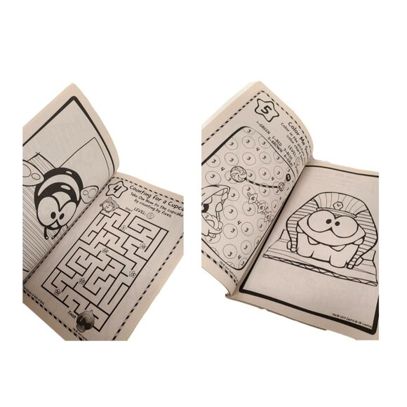 Cut The Rope Giant Coloring and Activity Books, Set of 2 92 Pages Each - Picture 5 of 6